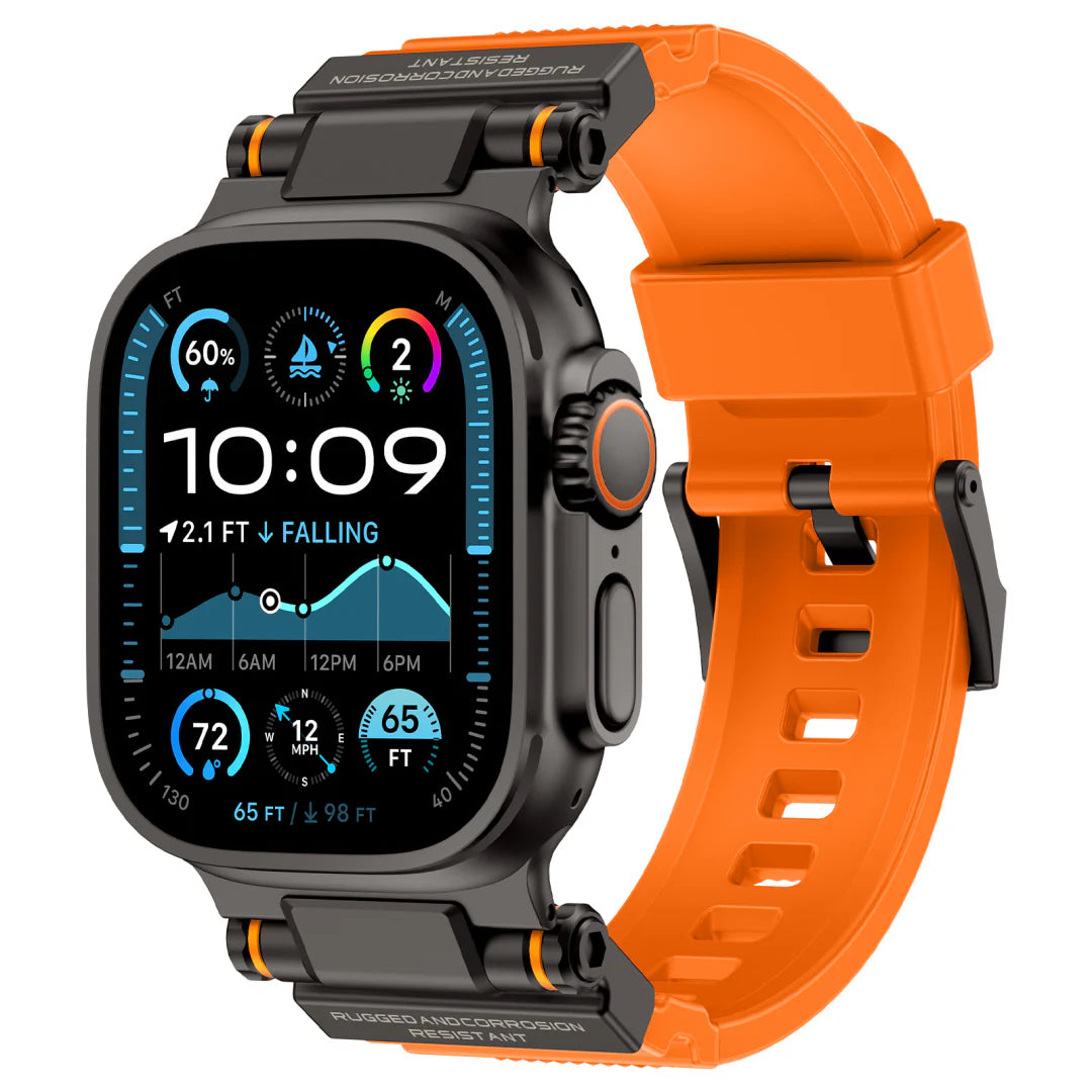 Mecha Design Silicone Band for Apple Watch