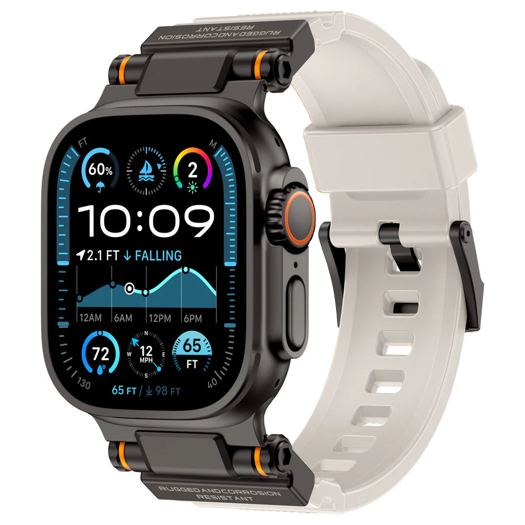 Mecha Design Silicone Band for Apple Watch