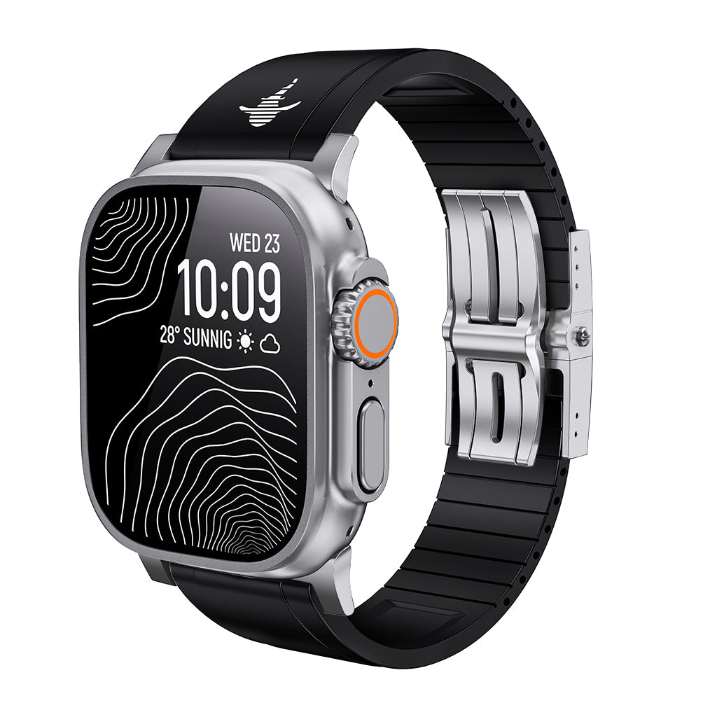 THE SHARK: Luminous FKM Rubber Sport Band