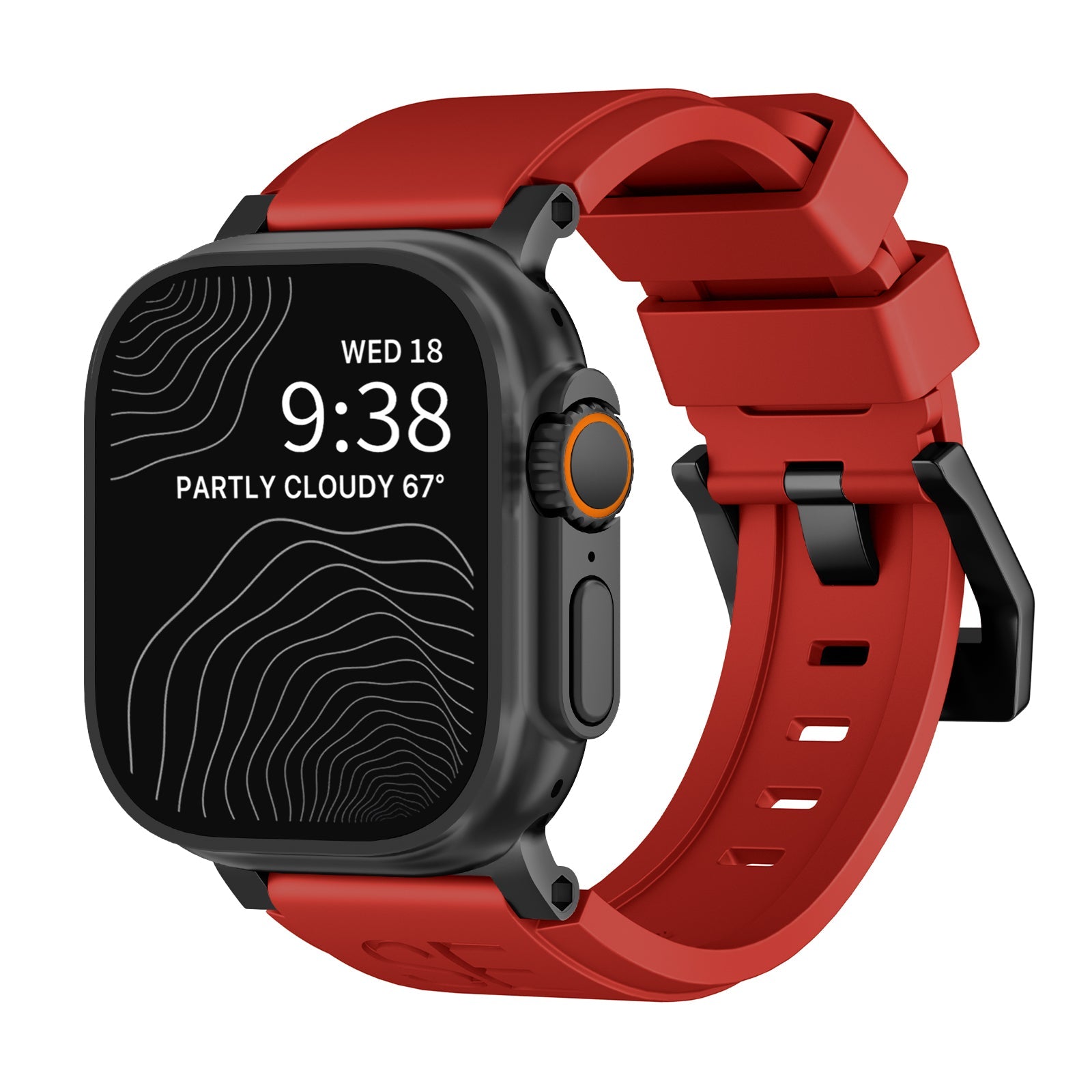 Ultra-Wide Sports Band For Apple Watch Ultra