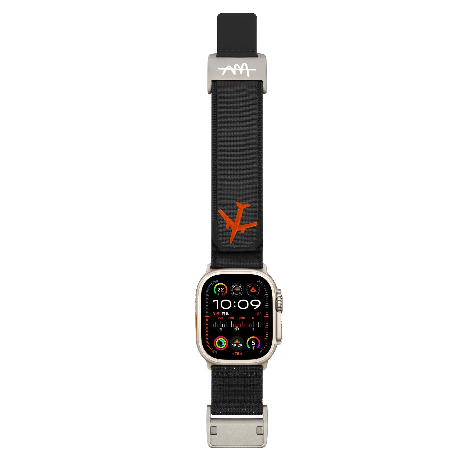 Wild Trail Mag Buckle Nylon Band For Apple Watch