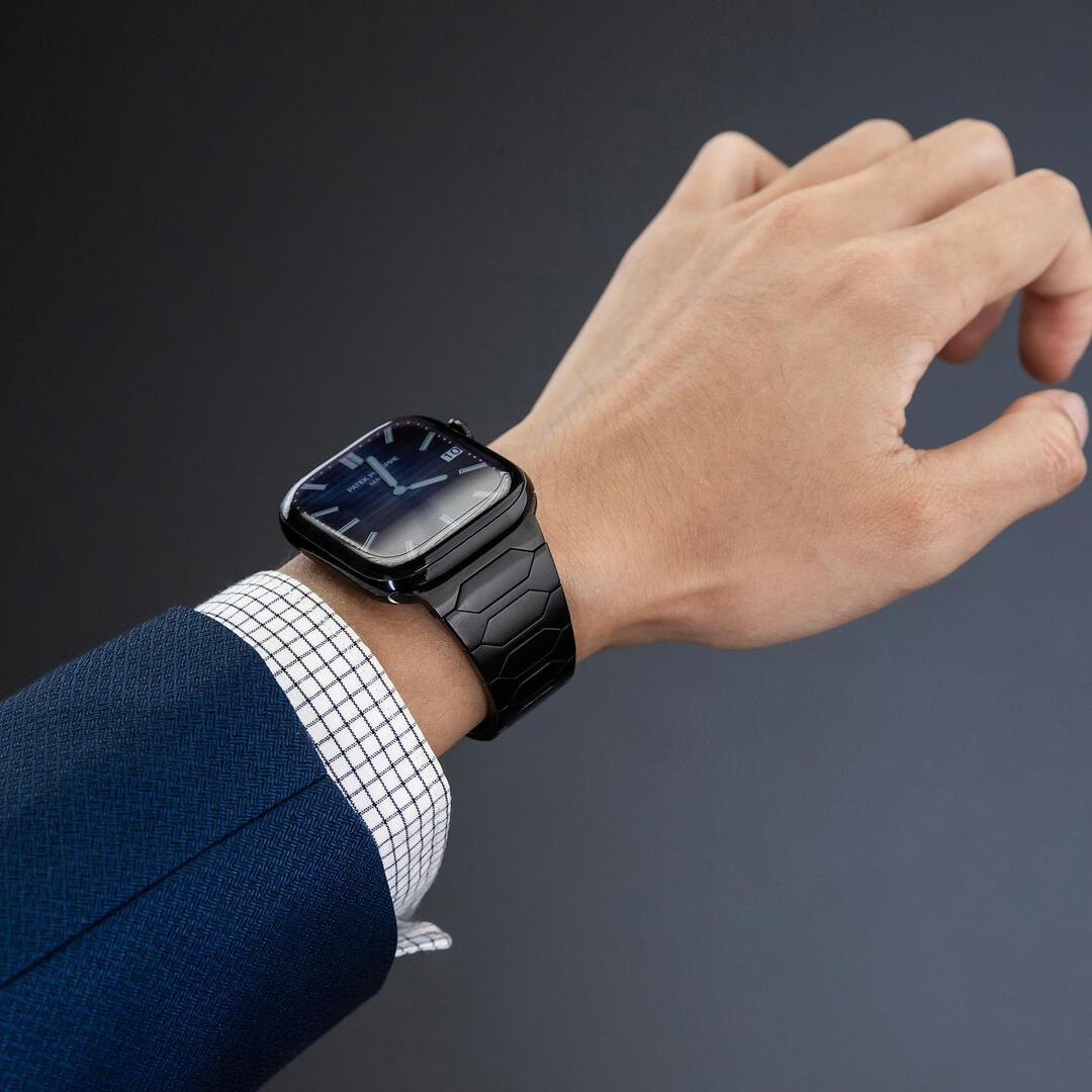 Luxe Stainless Steel Band For Apple Watch
