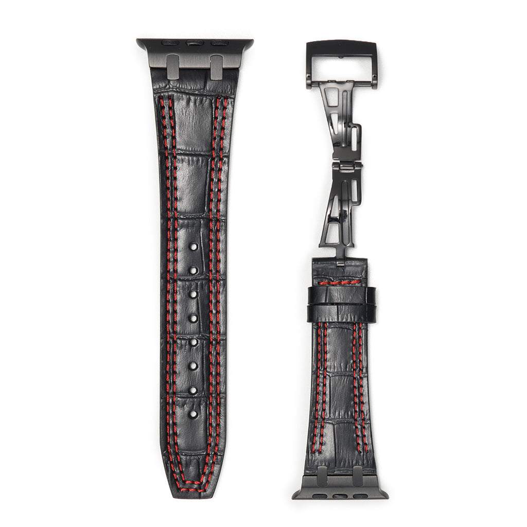 Bamboo Leather Deployment Strap | AP-Inspired
