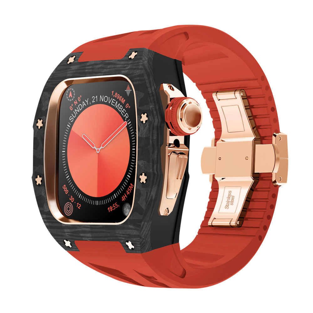 RM7013 Carbon Fiber Case Retrofit Kit For Apple Watch