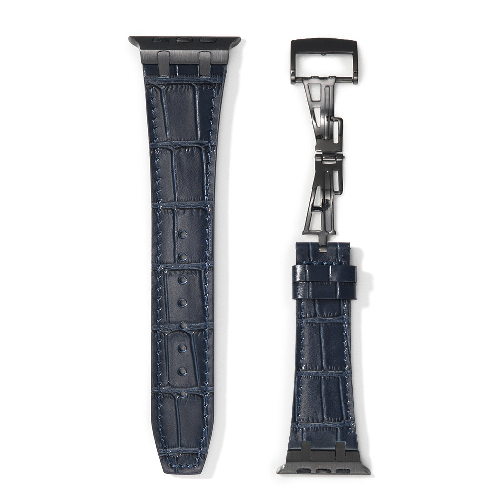 Bamboo Leather Deployment Strap | AP-Inspired