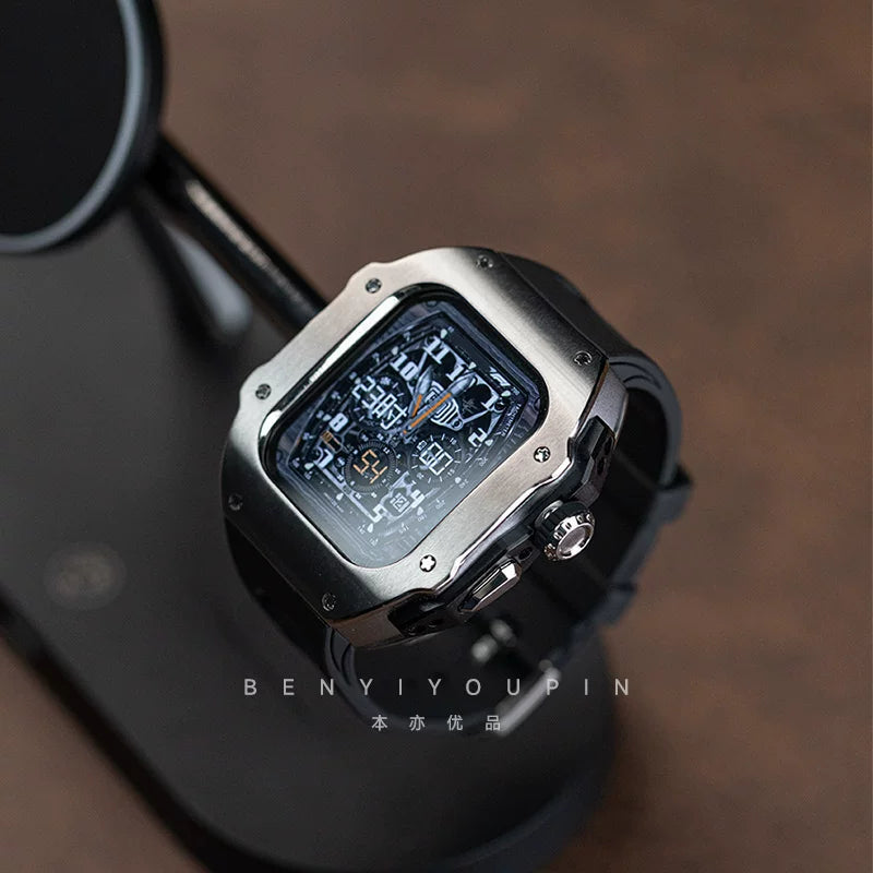 Apple Watch Ultra 11 Metal Case + Strap + 4 Free Hydrogel Films