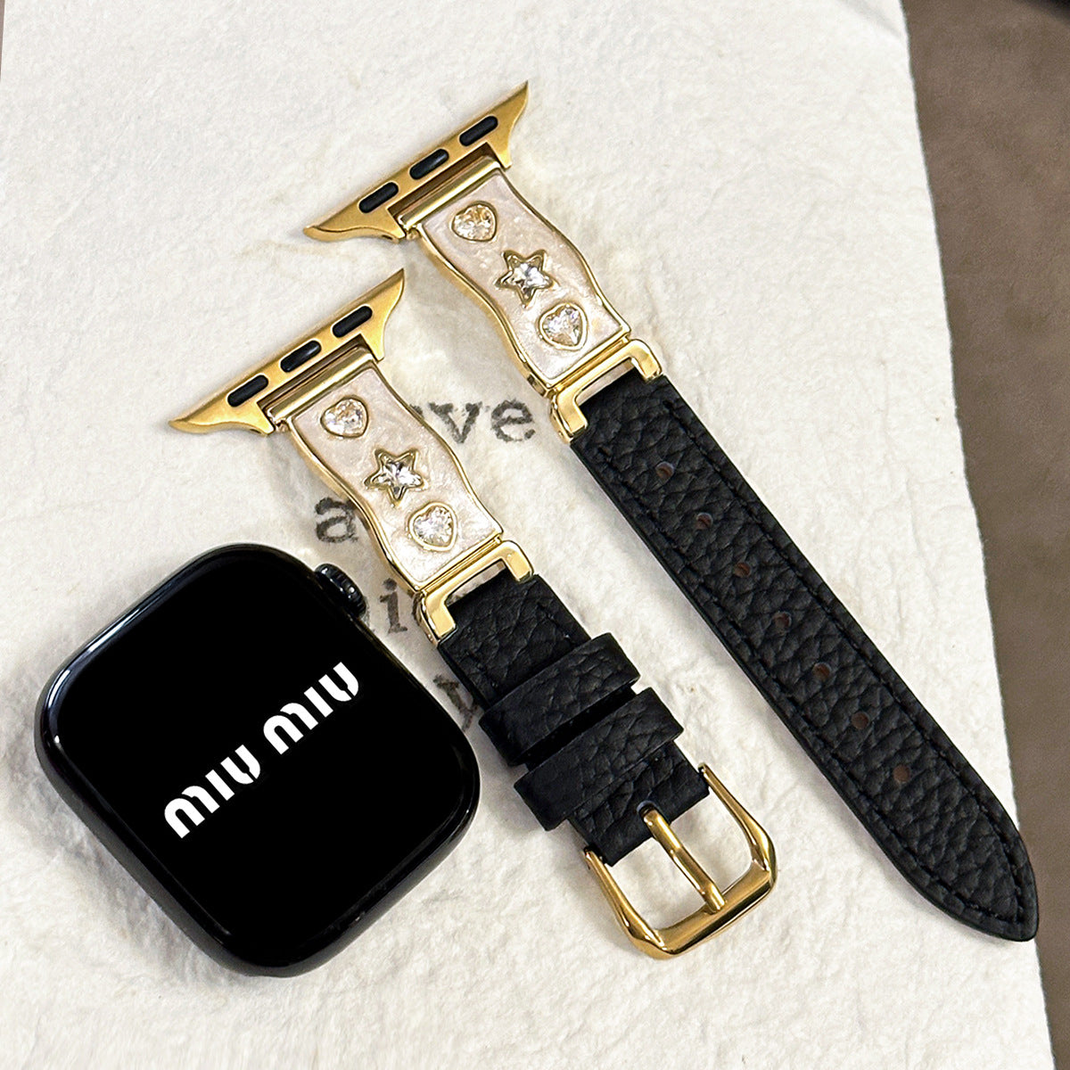 Luxury Leather Apple Watch Band