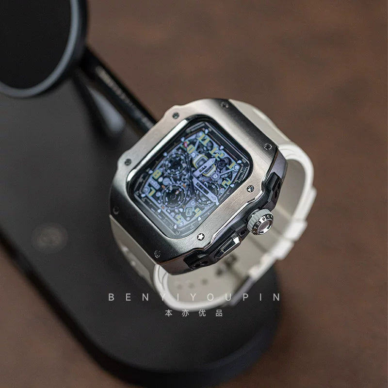 Apple Watch Ultra 11 Metal Case + Strap + 4 Free Hydrogel Films