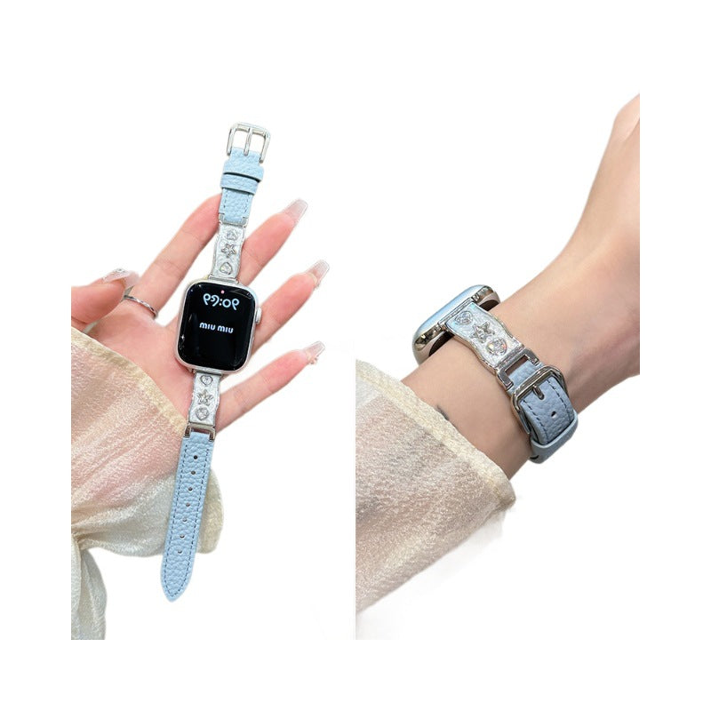 Luxury Leather Apple Watch Band