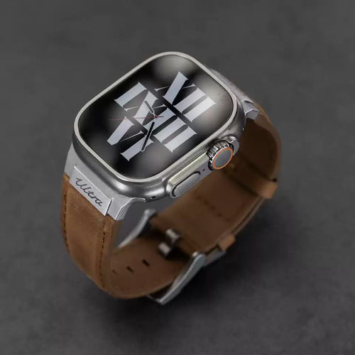 WatchArmora Genuine Leather Apple Watch Band