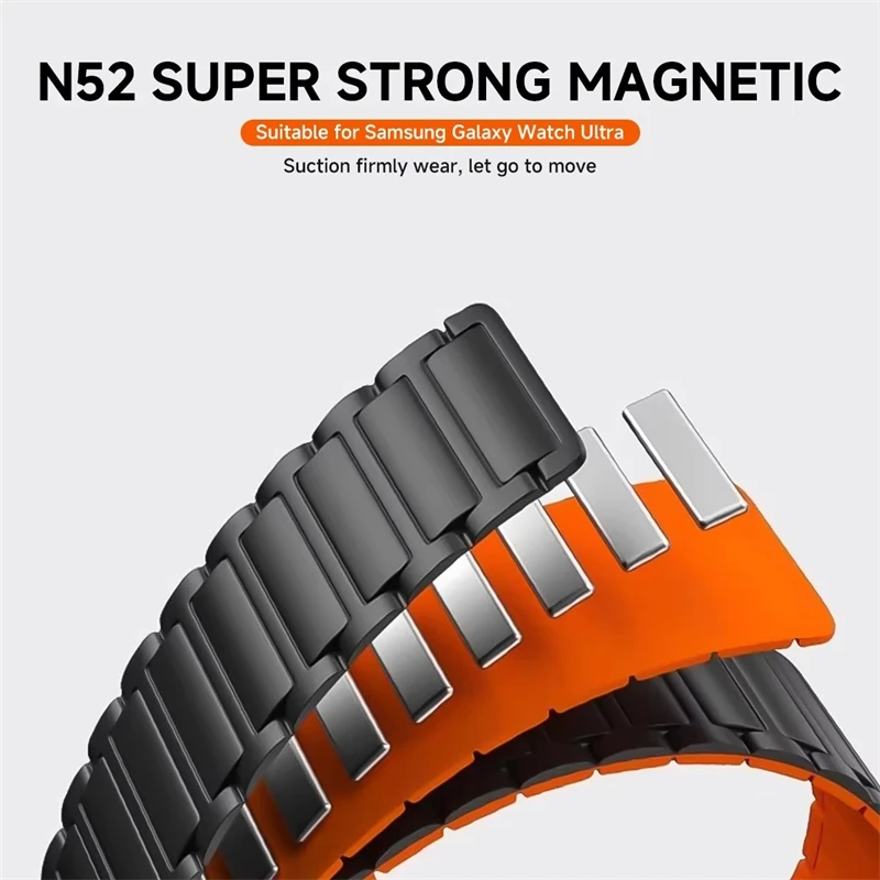 Silicone Magnetic Band For Samsung Galaxy Watch