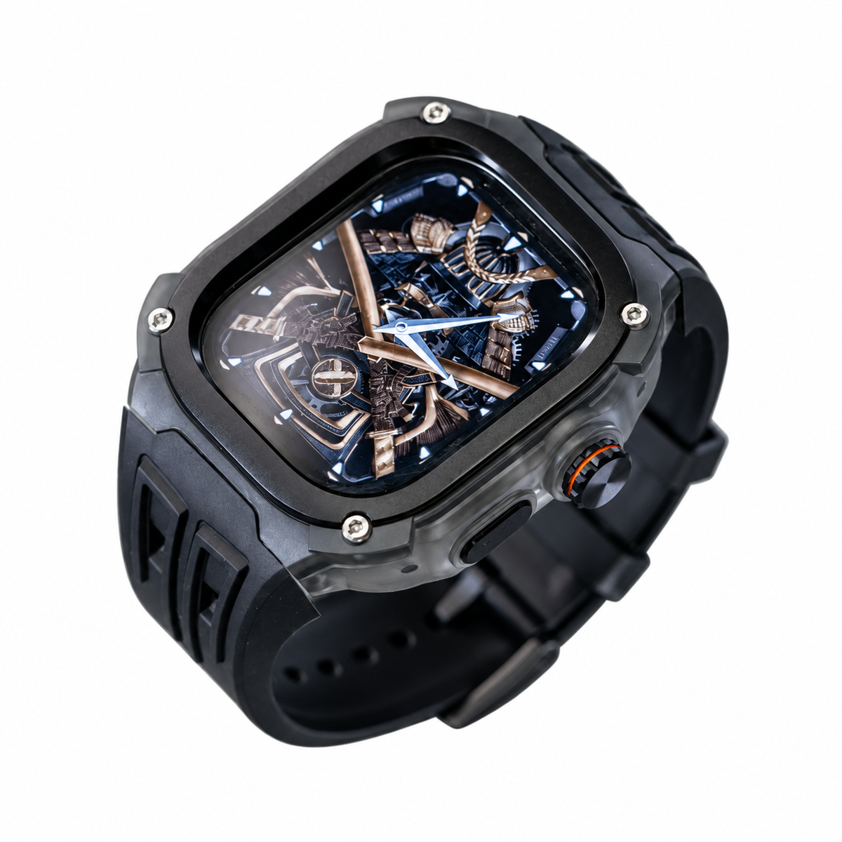 Frosted Translucent TPU Case and Strap Set for Apple Watch - image 1
