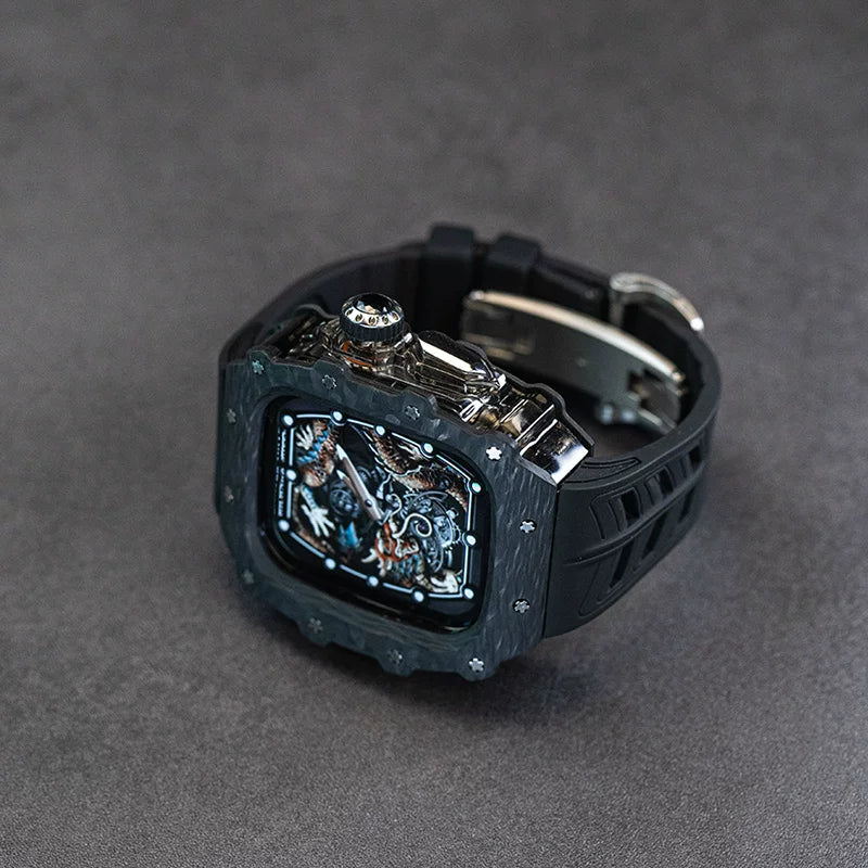 Frostline - Smoke / Silver Clasp - Black strap