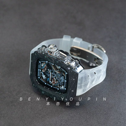 Frostline - Clear / Silver Clasp - Clear strap