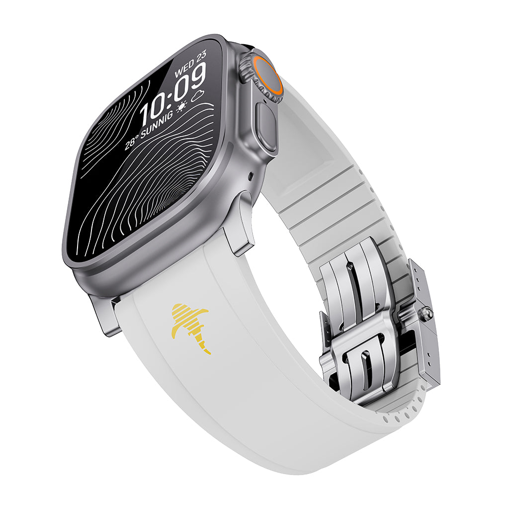 THE SHARK: Luminous FKM Rubber Sport Band