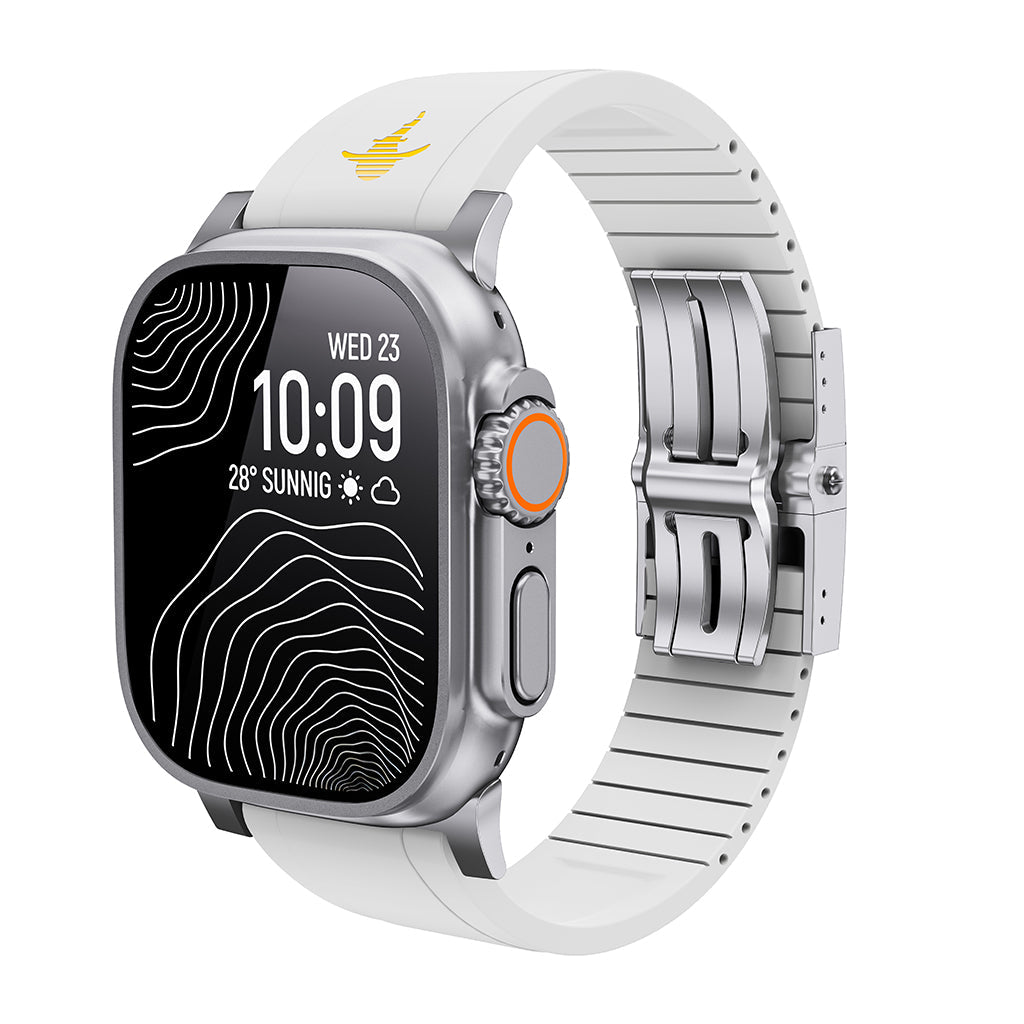 THE SHARK: Luminous FKM Rubber Sport Band