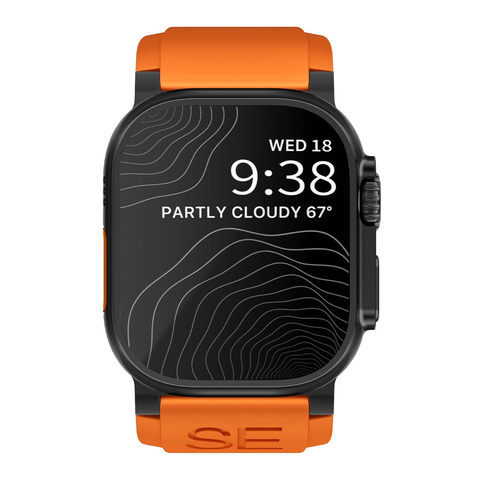 Ultra-Wide Sports Band For Apple Watch Ultra