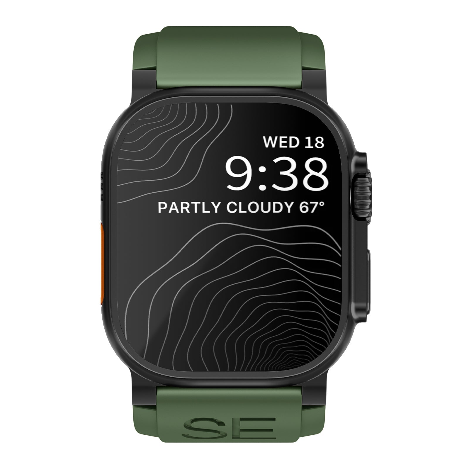 Ultra-Wide Sports Band For Apple Watch Ultra