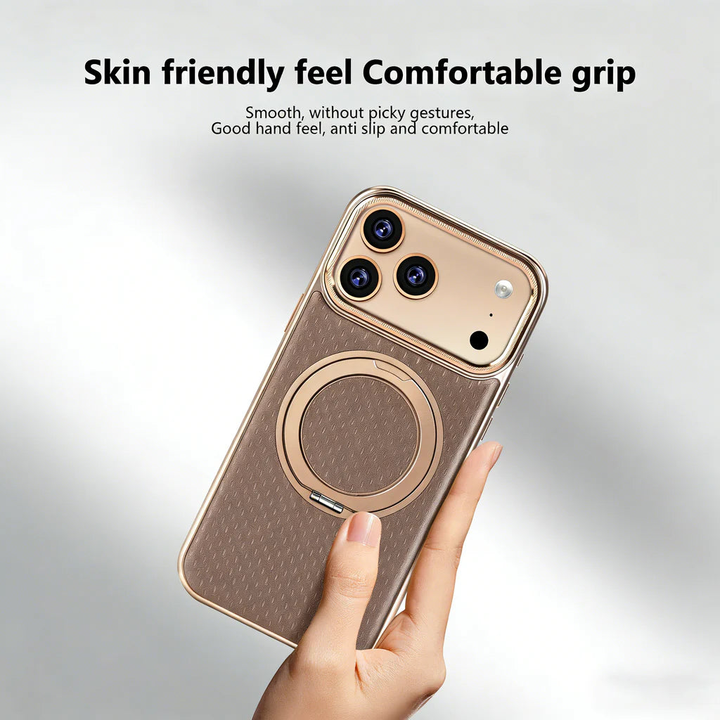 Leather MagCase with Integrated Pivot Stand