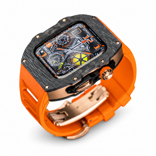 Carbon Fiber Case and Fluoroelastomer Strap Kit for Apple Watch - image 1