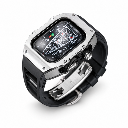 Stainless Steel Case and Fluoroelastomer Strap Kit for Apple Watch - image 1