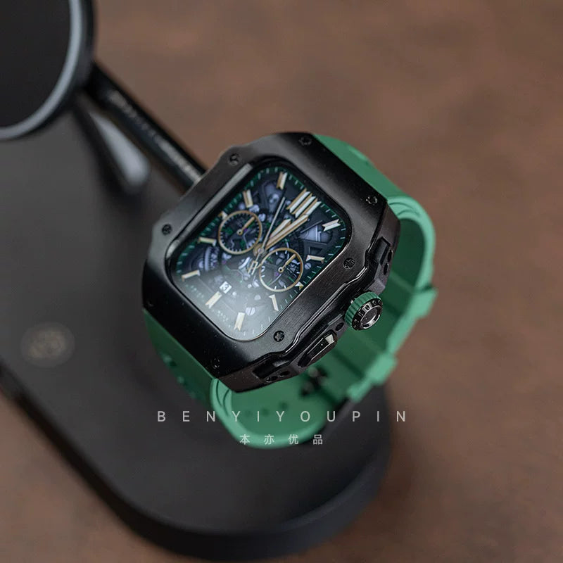 Apple Watch Ultra 11 Metal Case + Strap + 4 Free Hydrogel Films