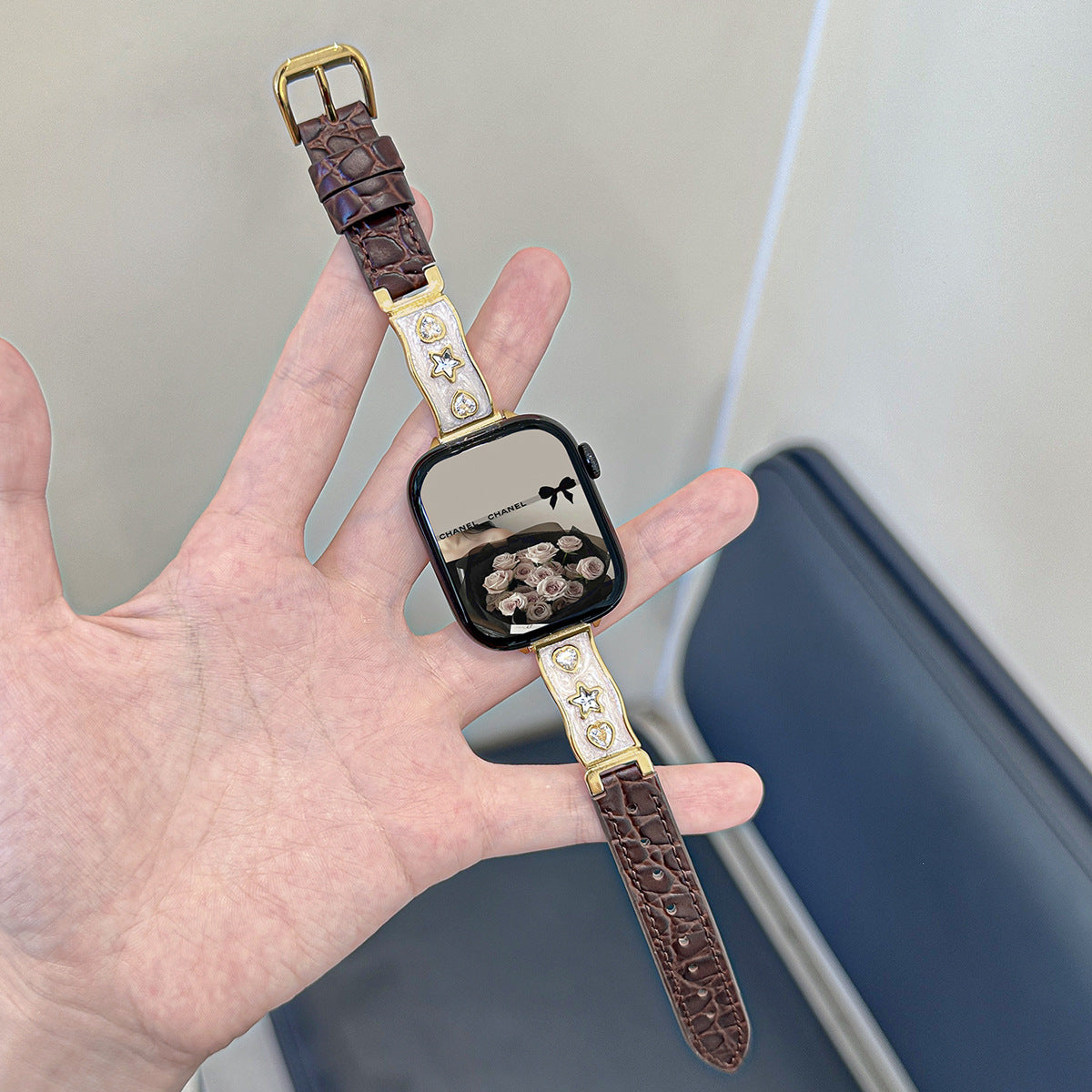 Luxury Leather Apple Watch Band