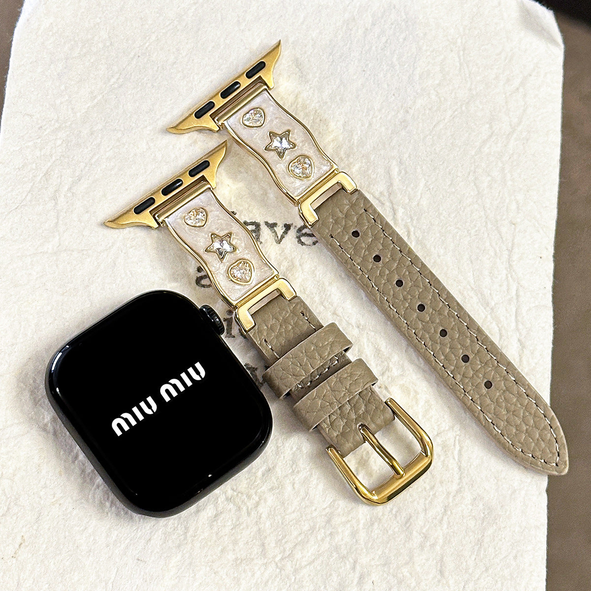 Luxury Leather Apple Watch Band