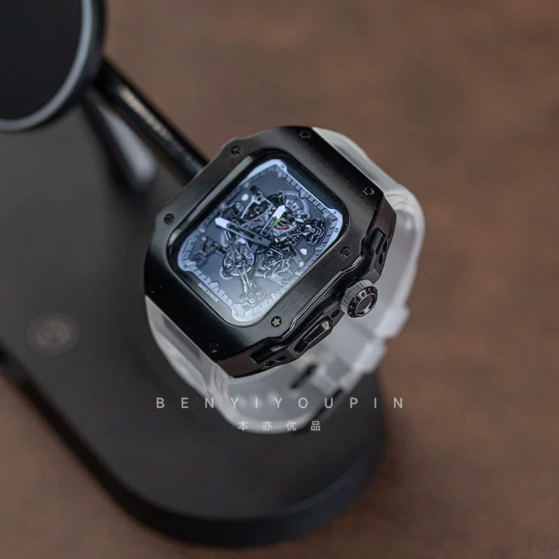 Apple Watch Ultra 11 Metal Case + Strap + 4 Free Hydrogel Films