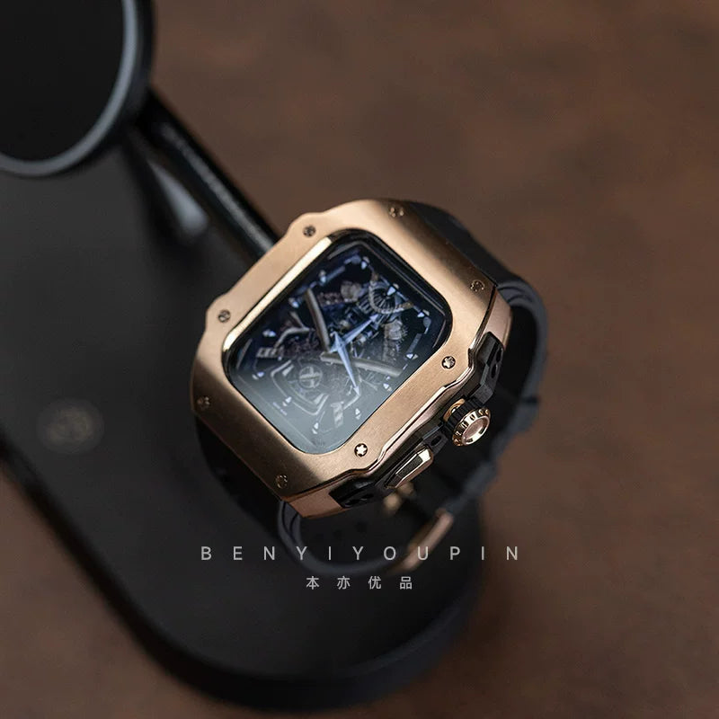 Apple Watch Ultra 11 Metal Case + Strap + 4 Free Hydrogel Films