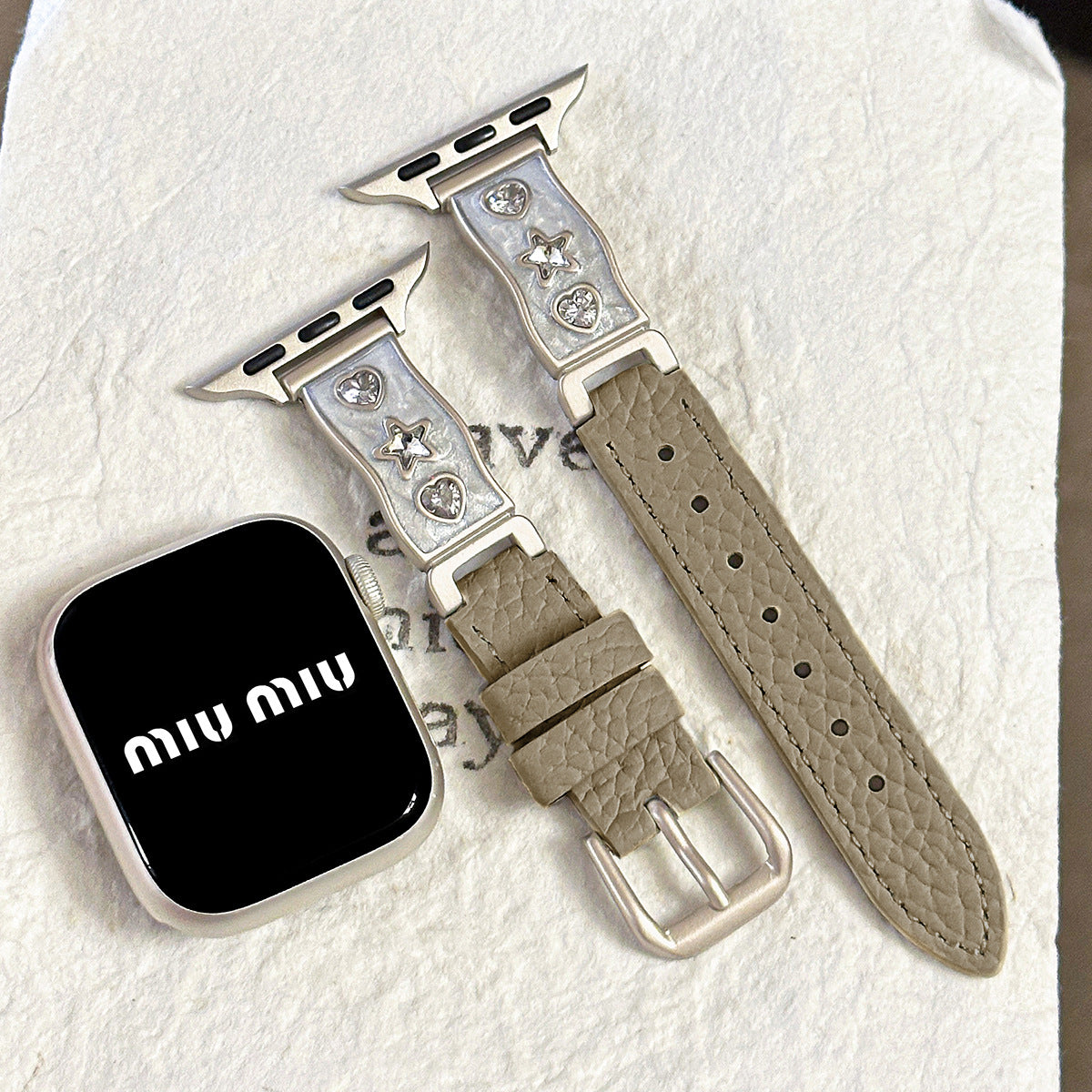 Luxury Leather Apple Watch Band