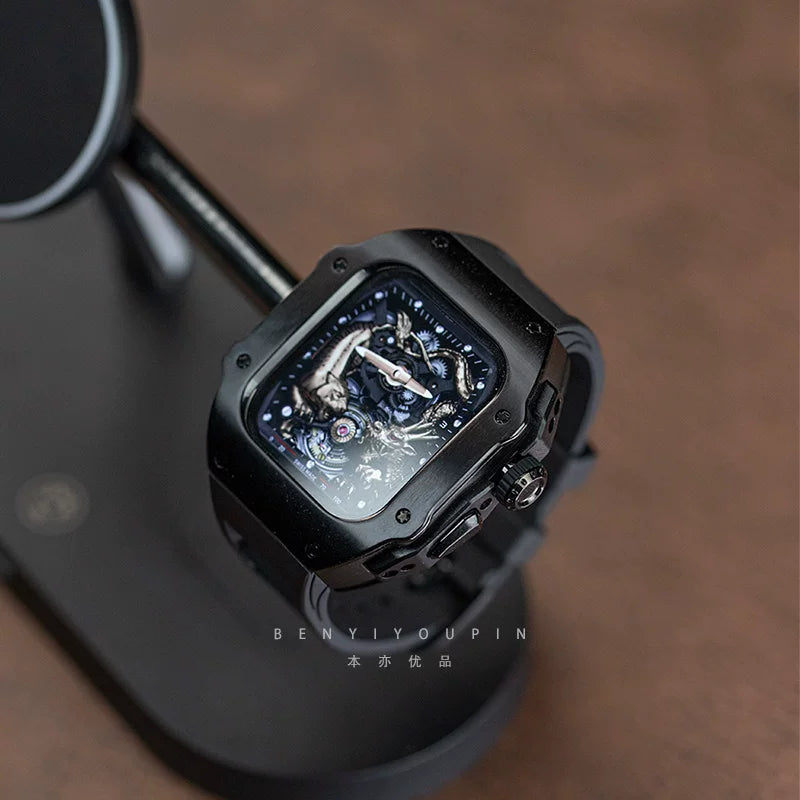 Apple Watch Ultra 11 Metal Case + Strap + 4 Free Hydrogel Films