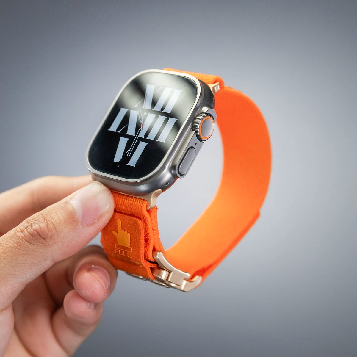 Elastic Nylon Apple Watch Band with Quick-Release Buckle