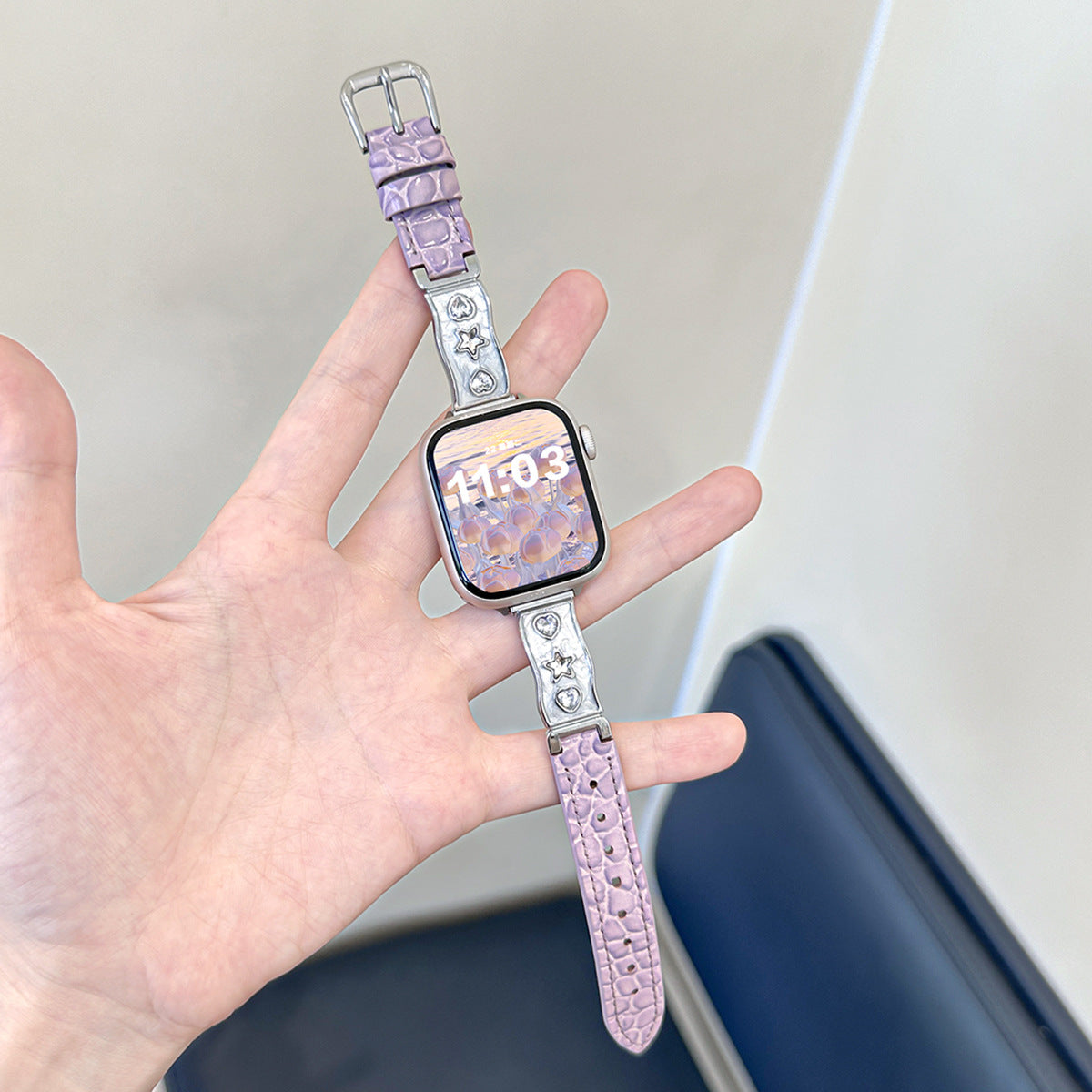 Luxury Leather Apple Watch Band