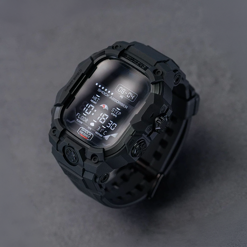 Tactical Rugged Case Band for Apple Watch