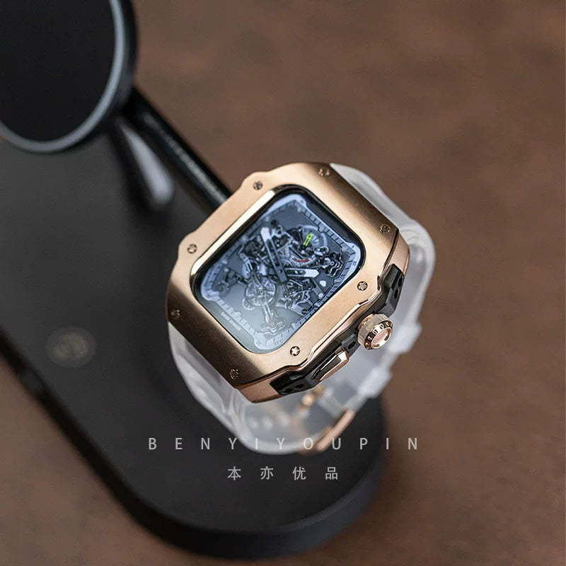 Apple Watch Ultra 11 Metal Case + Strap + 4 Free Hydrogel Films
