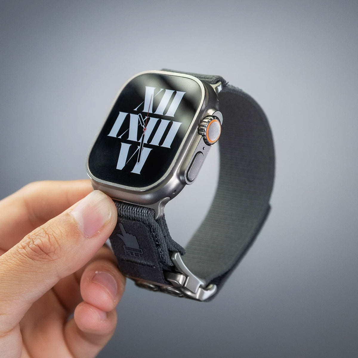 Elastic Nylon Apple Watch Band with Quick-Release Buckle