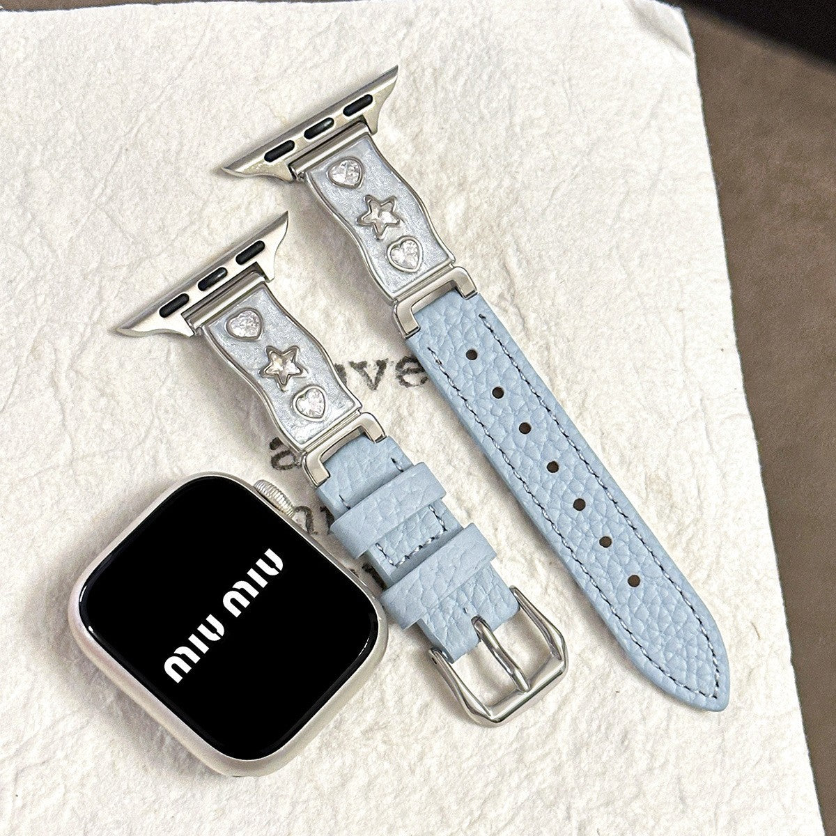 Luxury Leather Apple Watch Band